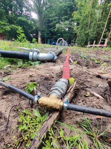leidingen buizen water oppompen